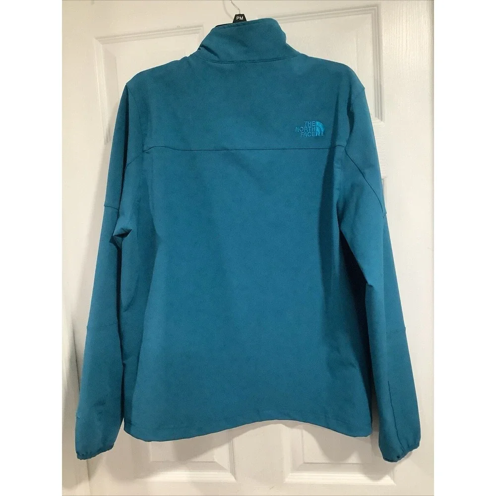 The North Face Softshell Windwall Windproof Polyester Jacket Mens Medium